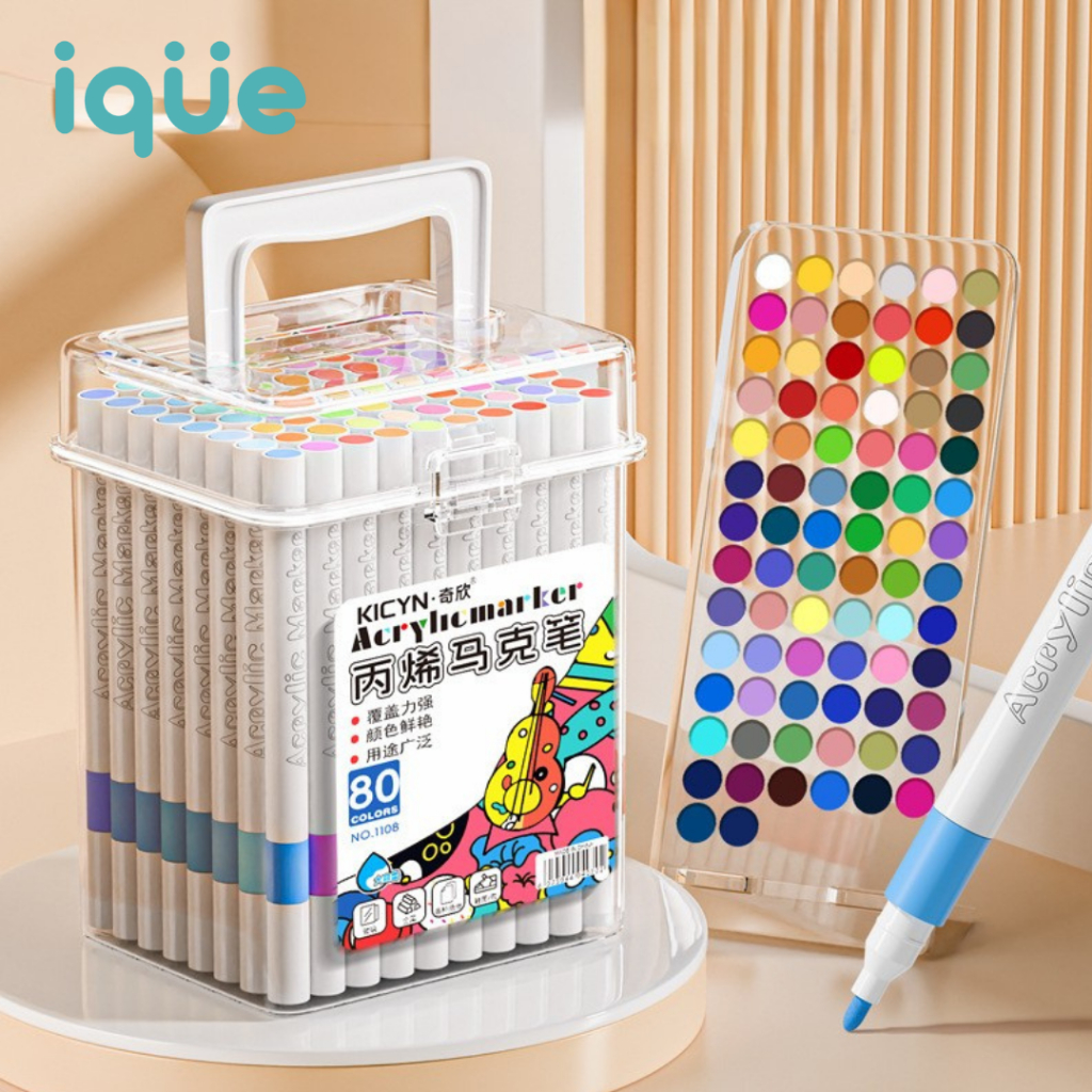 

Acrylic Marker Box Set Spidol Akrilik DIY Painting Spidol Drawing Warna Yang Beragam Dan Menarik Untuk Seni