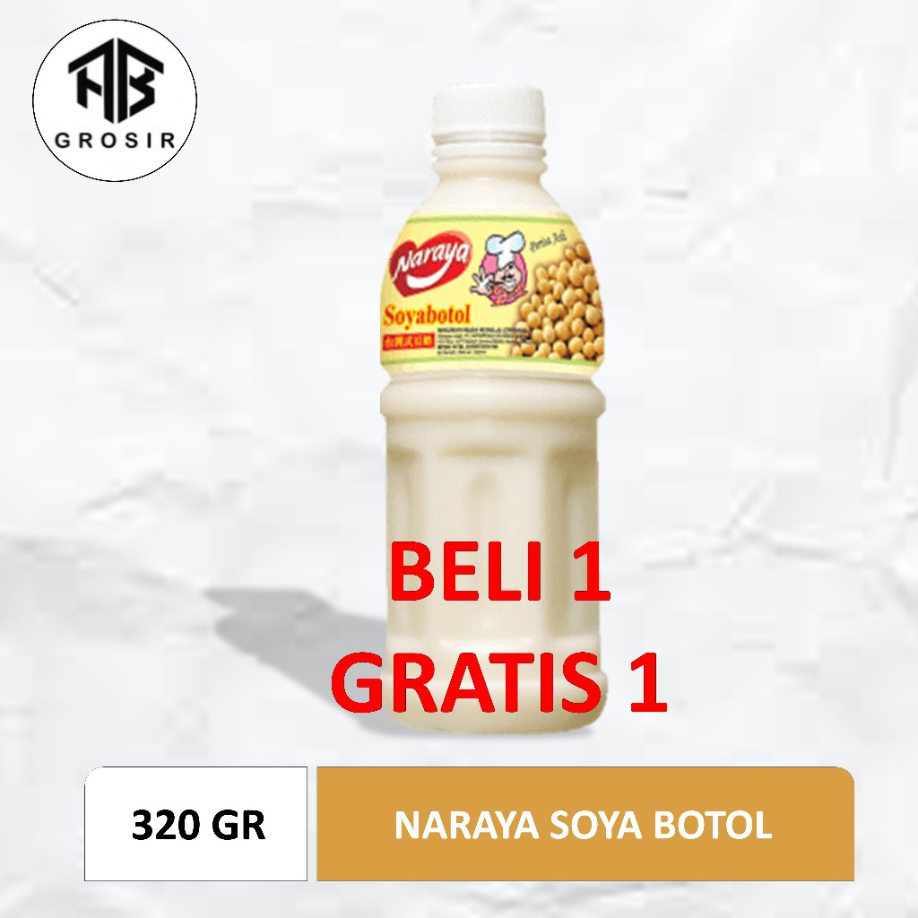 

Naraya Soya Botol 320 mL BUY 1 GET 1