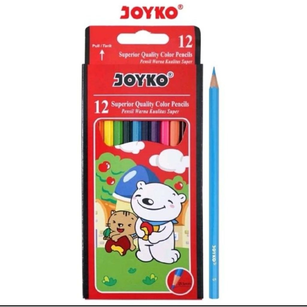 

PENSIL WARNA JOYKO CP-12PB PANJANG
