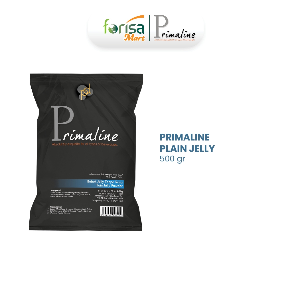 

Primaline Plain Jelly 500gr - Minuman Powder Premium