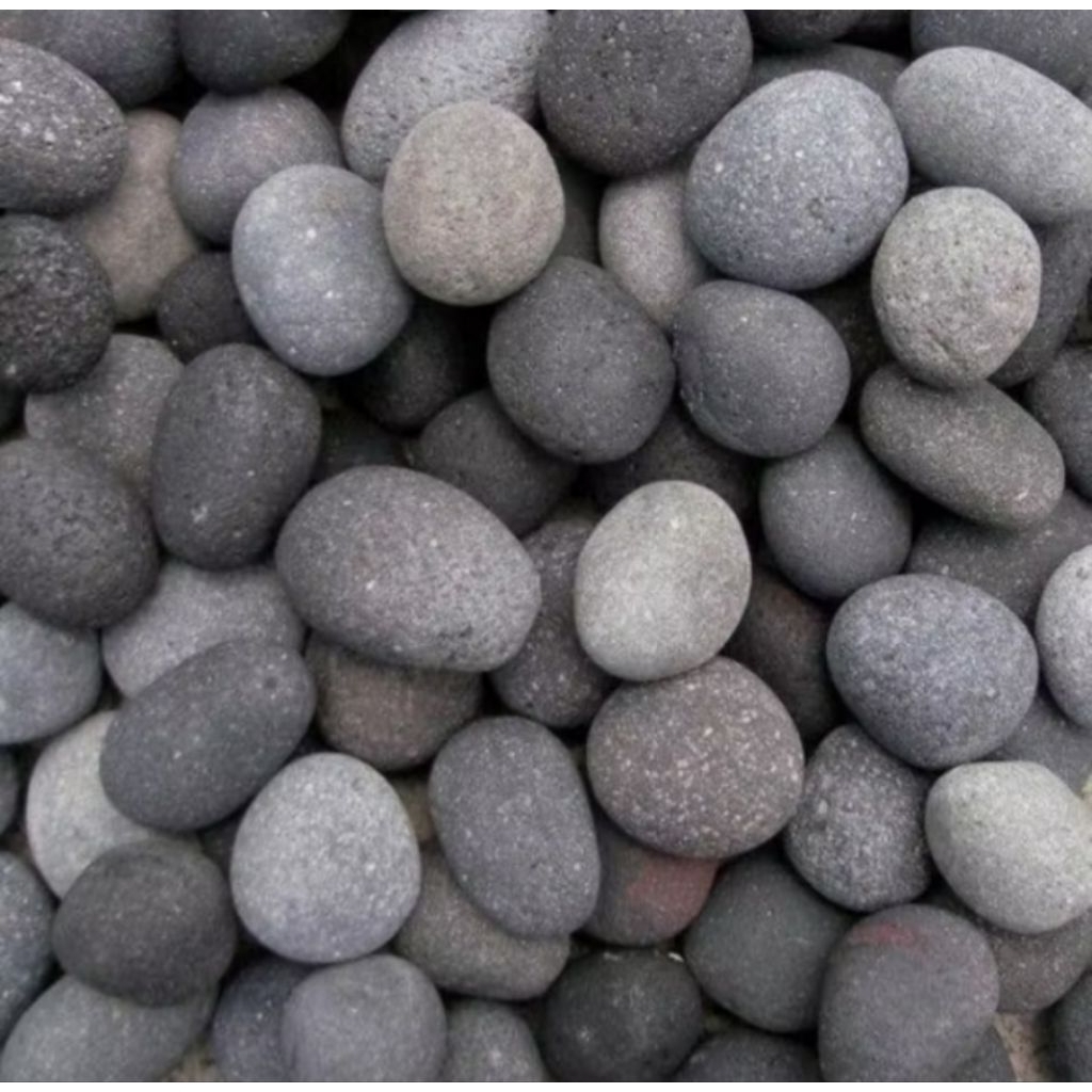 Batu kali hiasan Aquarium atau Pot Bunga berat 1 kg