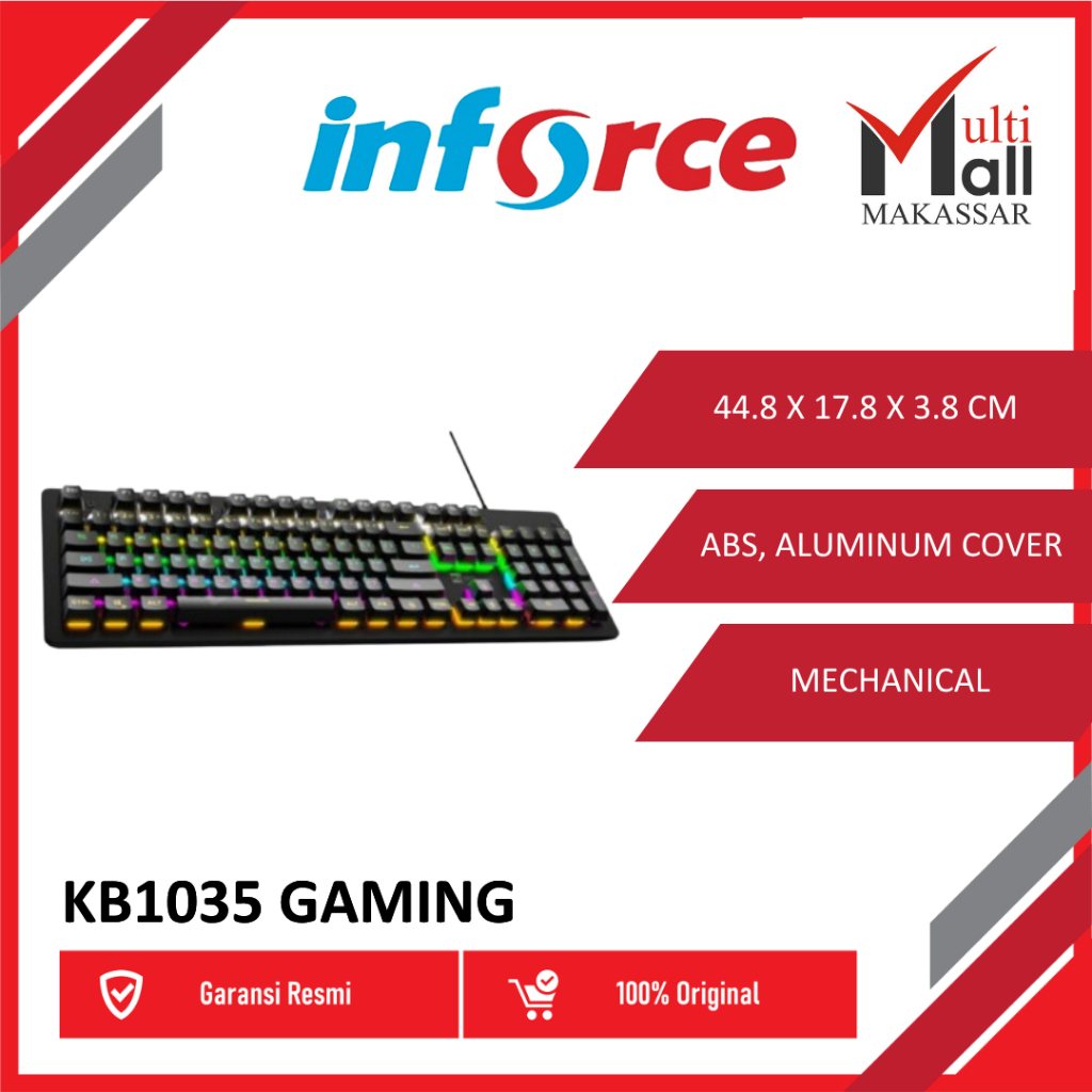 KEYBOARD INFORCE KB1035 GAMING
