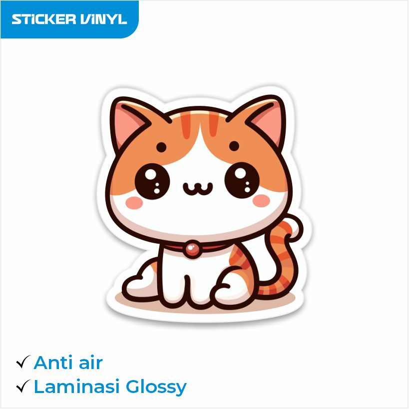 

Sticker kucing / sticker aesthetic / sticker brand / sticker vinyl / sticker keren / sticker laptop / sticker tumblr