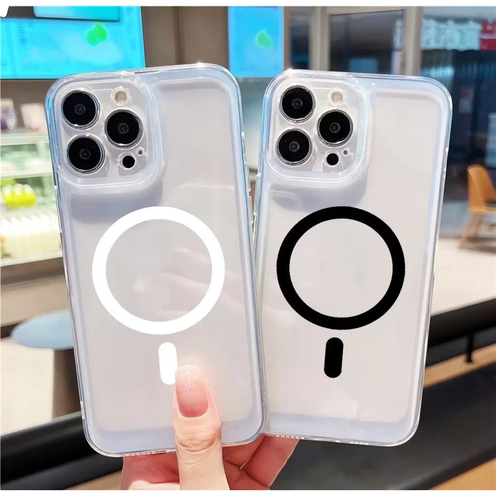 SOFTCASE CLEAR AIRBAG MOTIF MAGSAFE VIVO V17 VIVO V17 PRO VIVO V19 SLICON BENING