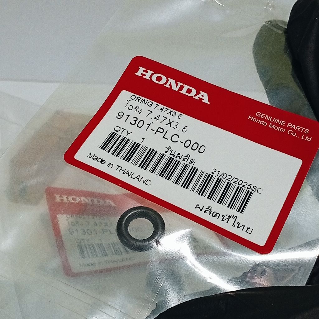 SEAL ORING INJEKTOR HONDA 91301-PLC-000 Jazz GD8 tahun 2004-2008 Idsi-vtec Jazz S/RS GE8 Stream Odys