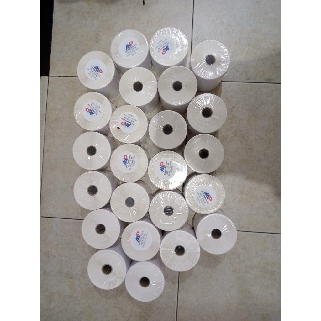 

Kertas Label Thermal 100x150 mm isi 500 Pcs/ Label thermal barcode Roll A6