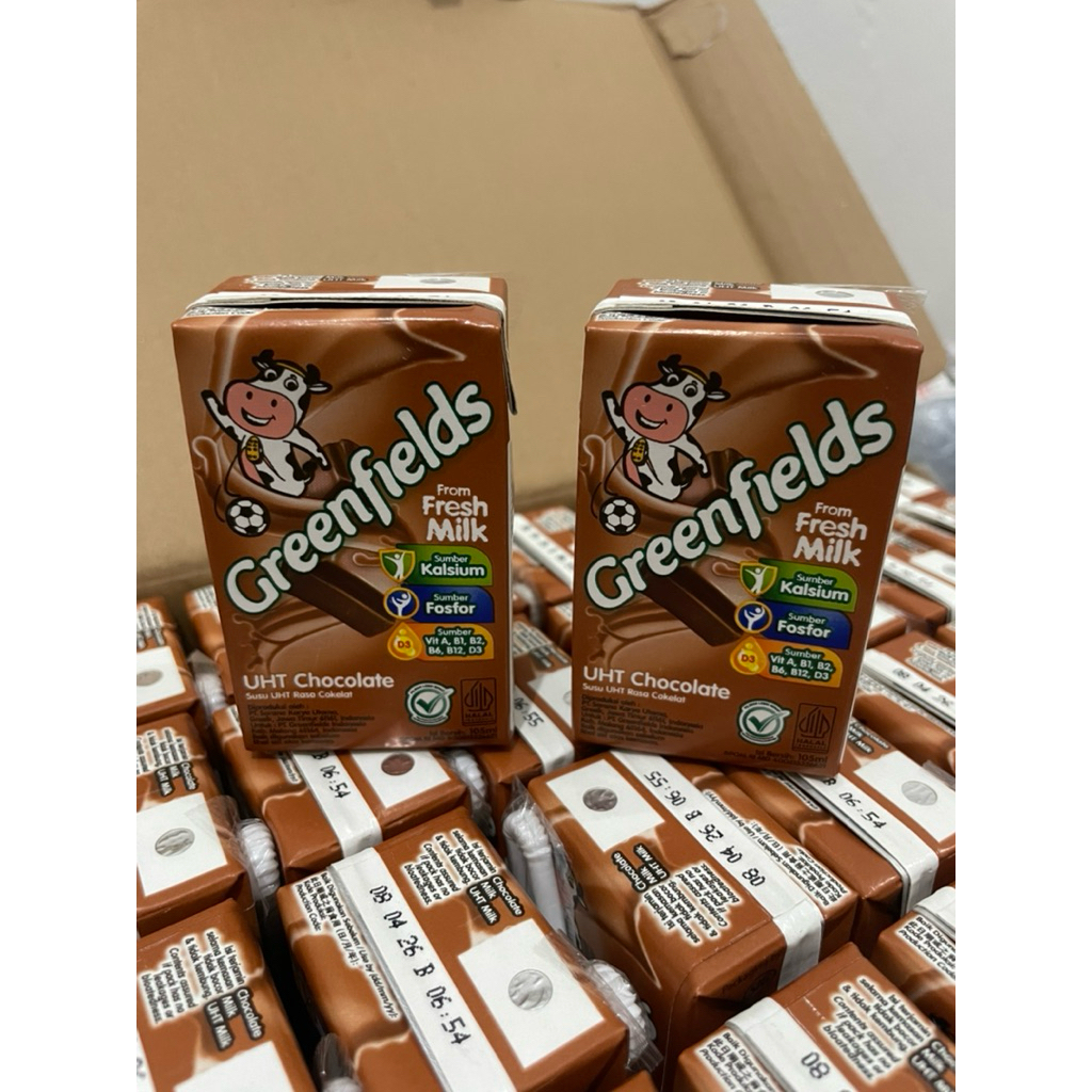 

MURAH BANGET// Susu Greenfields Coklat // 105 ml / 1 Dus