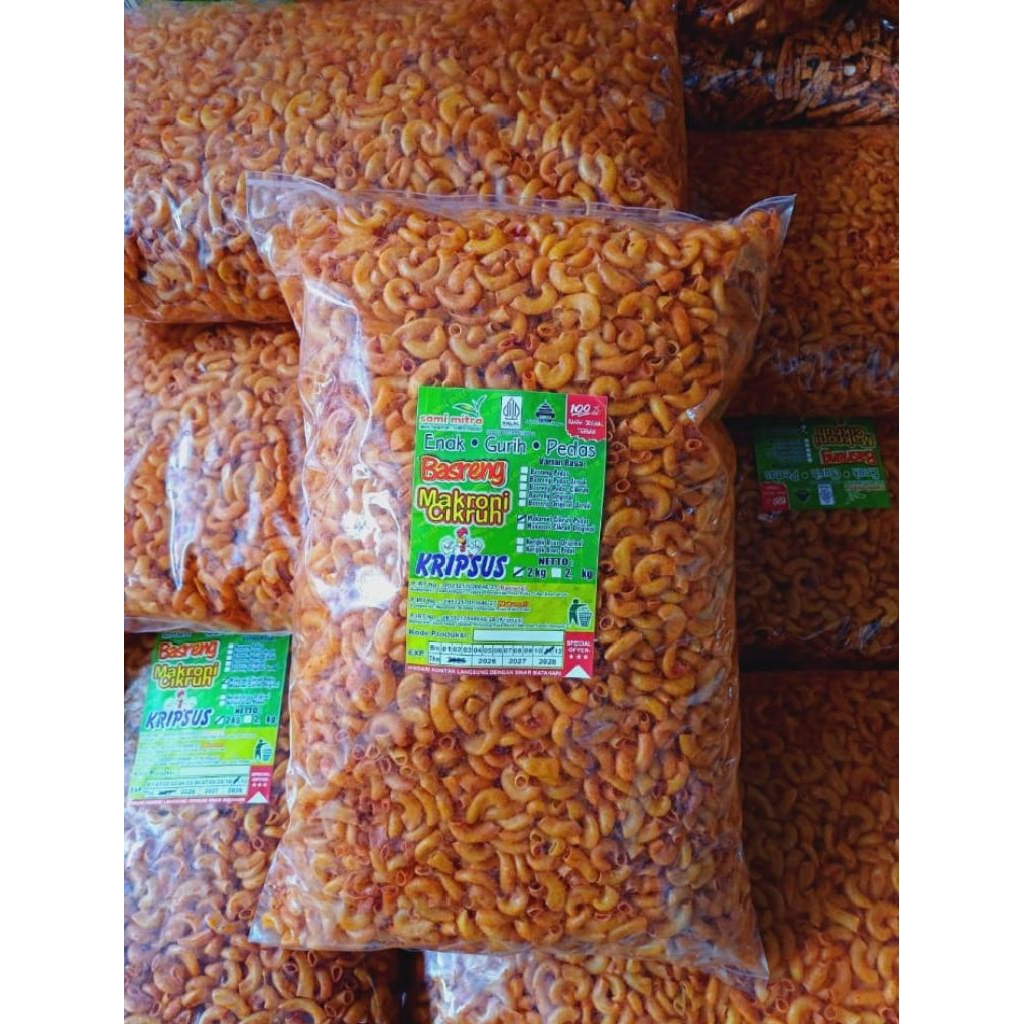 

Makroni Cikruh 500gr pedas gurih