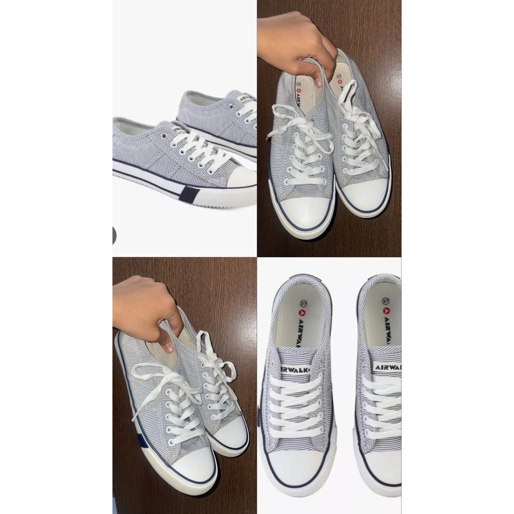 Sepatu Airwalk Women Reanna Blue White sz 40