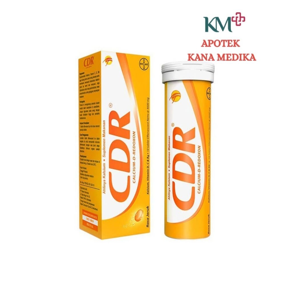 CDR Effervescent isi 10 tablet effervescent