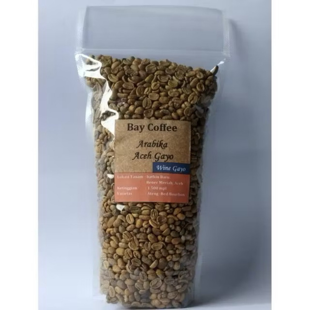 

green bean arabica fermentasi gayo
