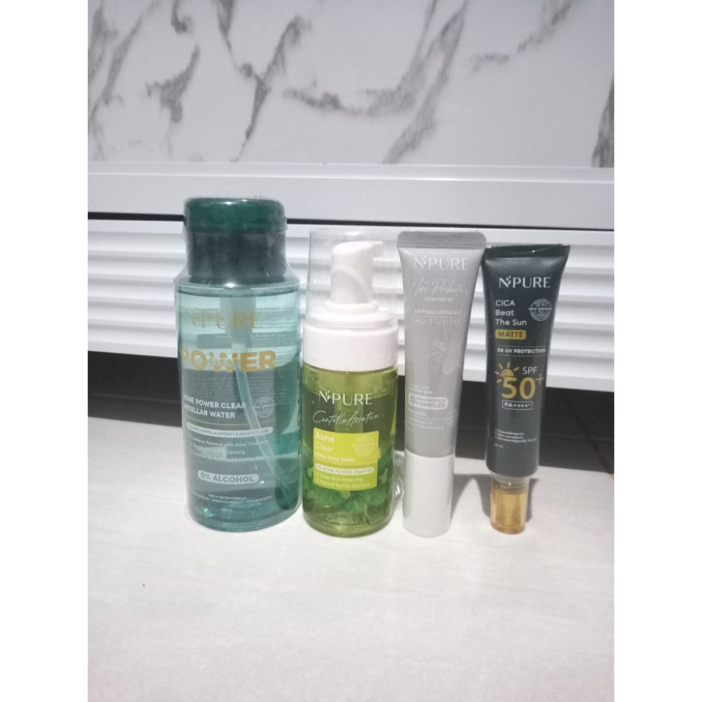 N'PURE BASIC SKINCARE NPURE PAKET PEMULA