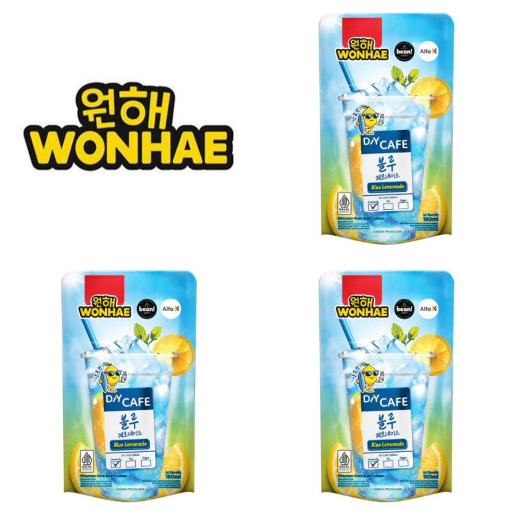 

Wonhae DIY Cafe Minuman Instan Rasa Blue Lemonade 180 Ml