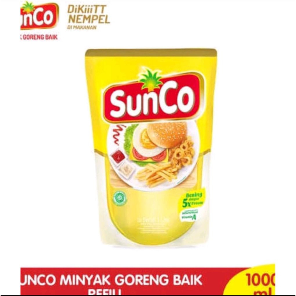 Minyak Goreng Sunco 1lt Dos