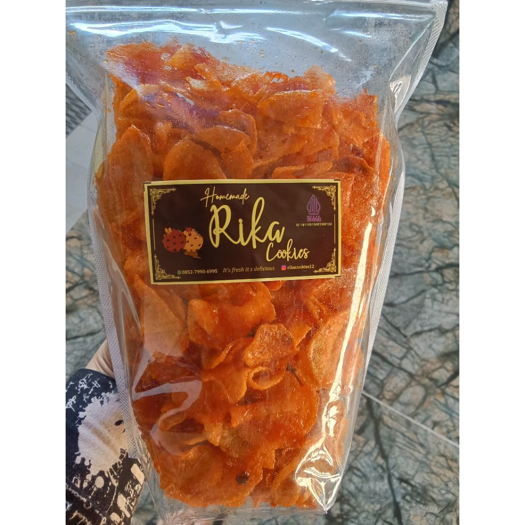 

Keripik Kentang (100% kentang aslii)