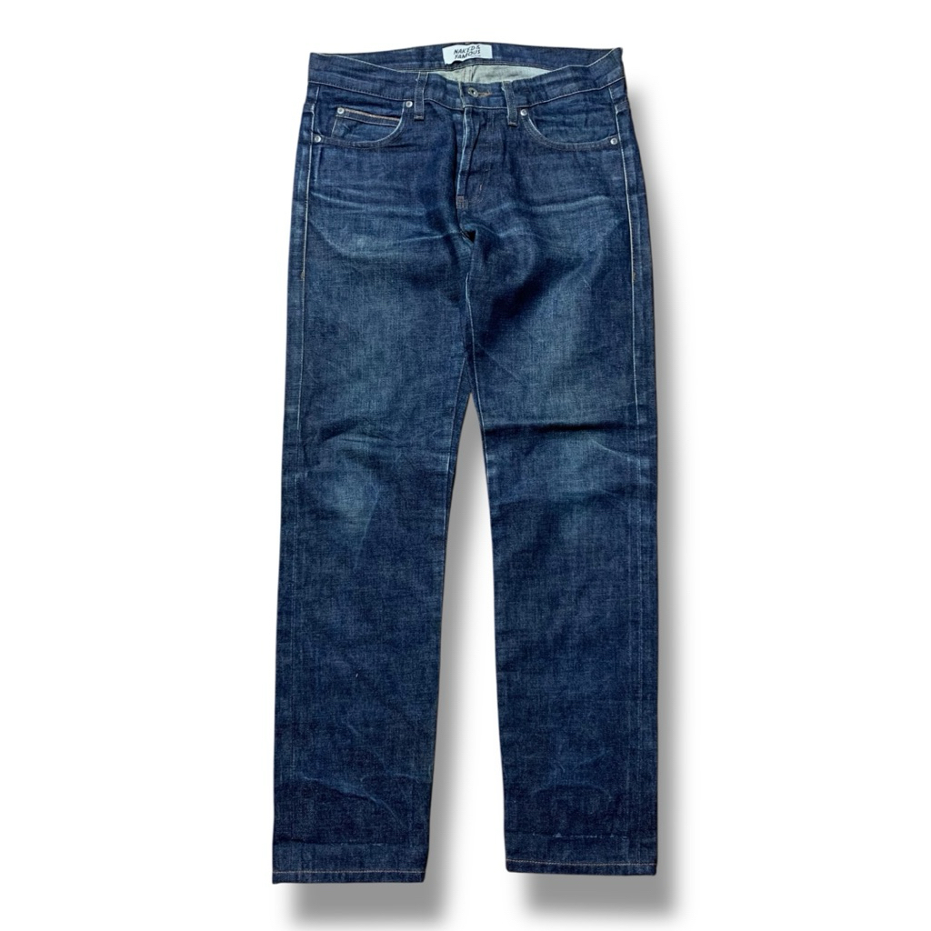 Naked & Famous Chinese New Year Fire Roorster Selvedge Denim