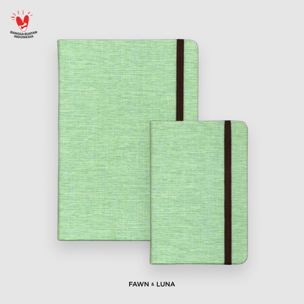 

Fawn & Luna - LIME ZEST - Notebook A5 A6 - Buku Planner/Jurnal/Agenda/Diary/Catatan