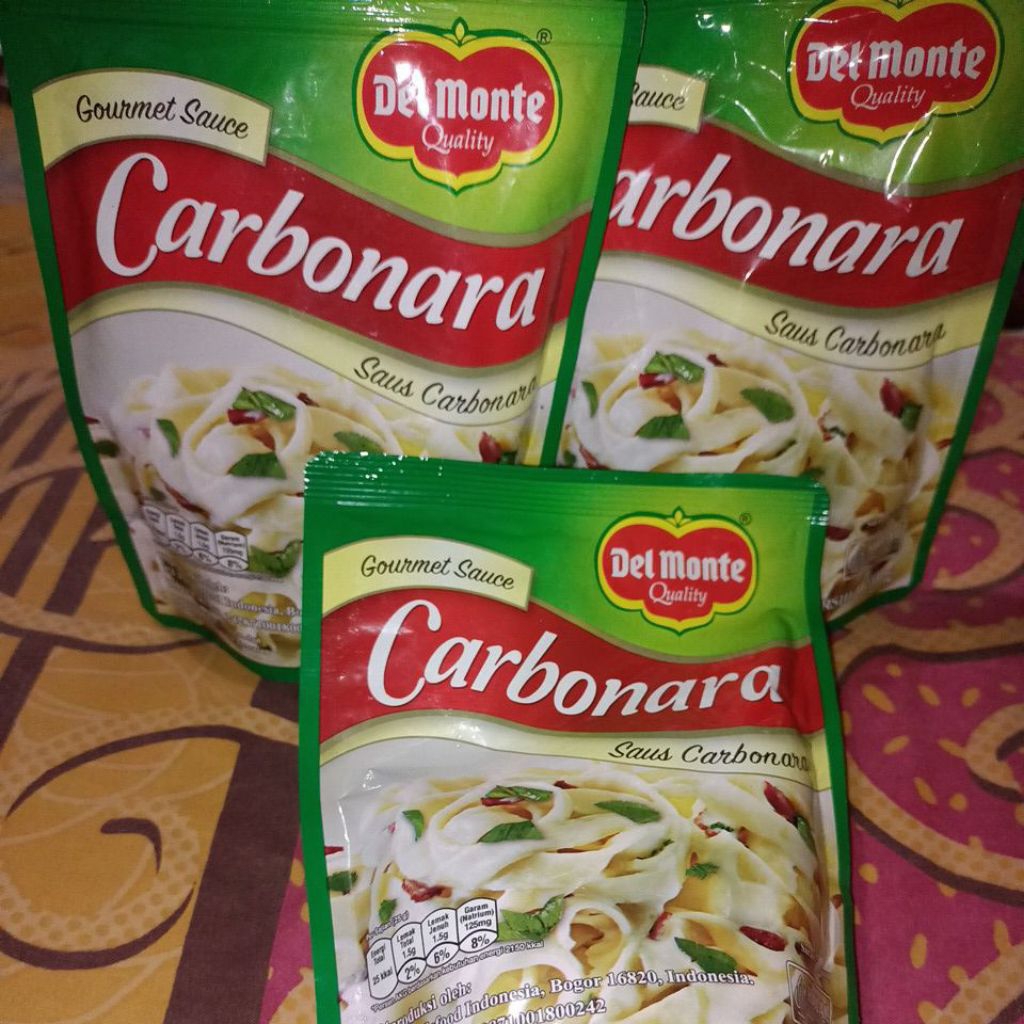 

Delmonte Saus Carbonara 180gr