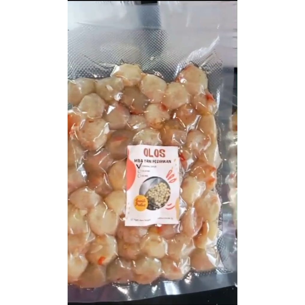 Amira Plastic Olos Tegal Mba Yani Pegirikan Isi 25Pcs (Original Sayur Pedas) Oleh-Oleh Khas Tegal