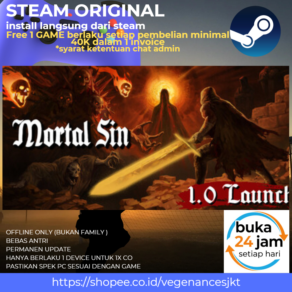 Mortal Sin Offline PC Game Original + Latest