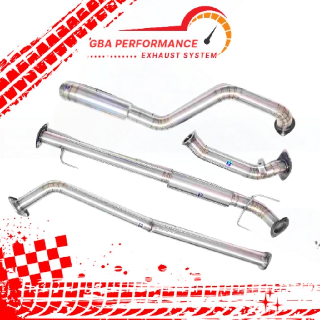 KNALPOT INNOVA REBORN FORTUNER VRZ GR FULL SYSTEM