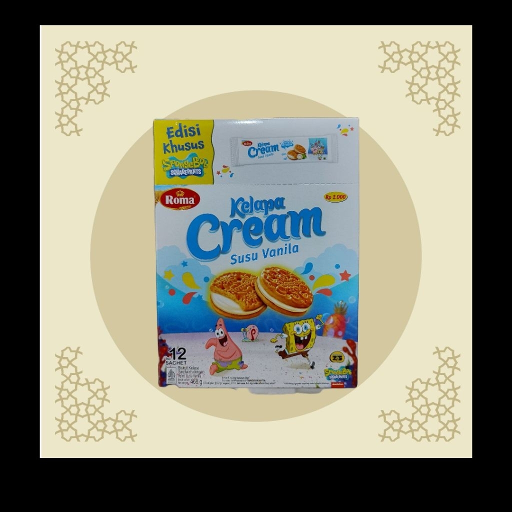 ROMA KELAPA CREAM VANILA