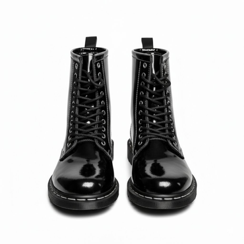 HARVEY - Sepatu Docmart Boots Tinggi 10 Hole Pria