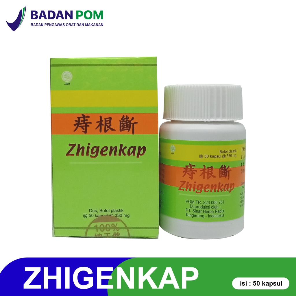 ZHIGENKAP - ZHI GEN DUAN obat ambeien - obat wasir herbal manjur
