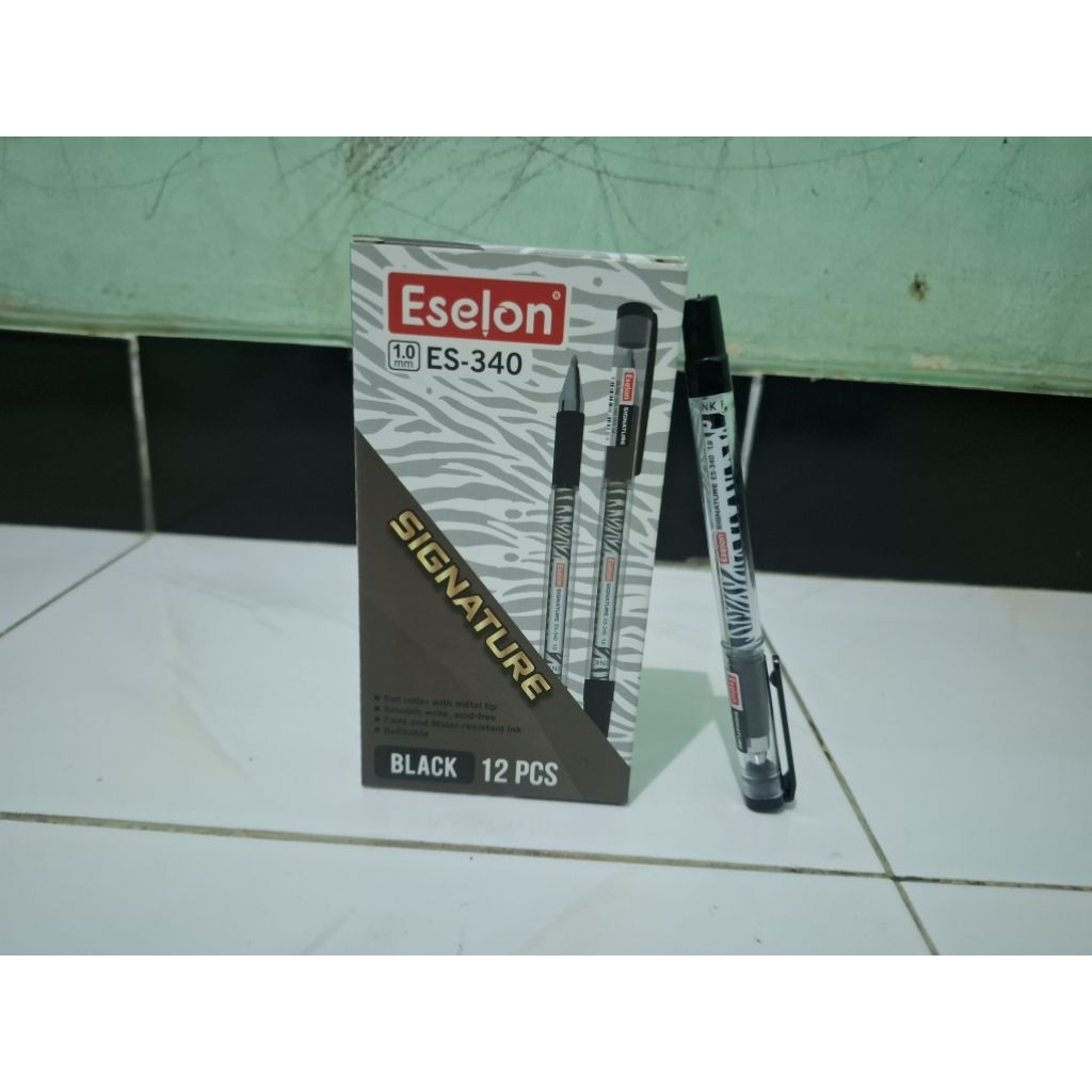 

Ballpoint GEL ESELON ES-340/ Pulpen Gel 1.0MM ESELON
