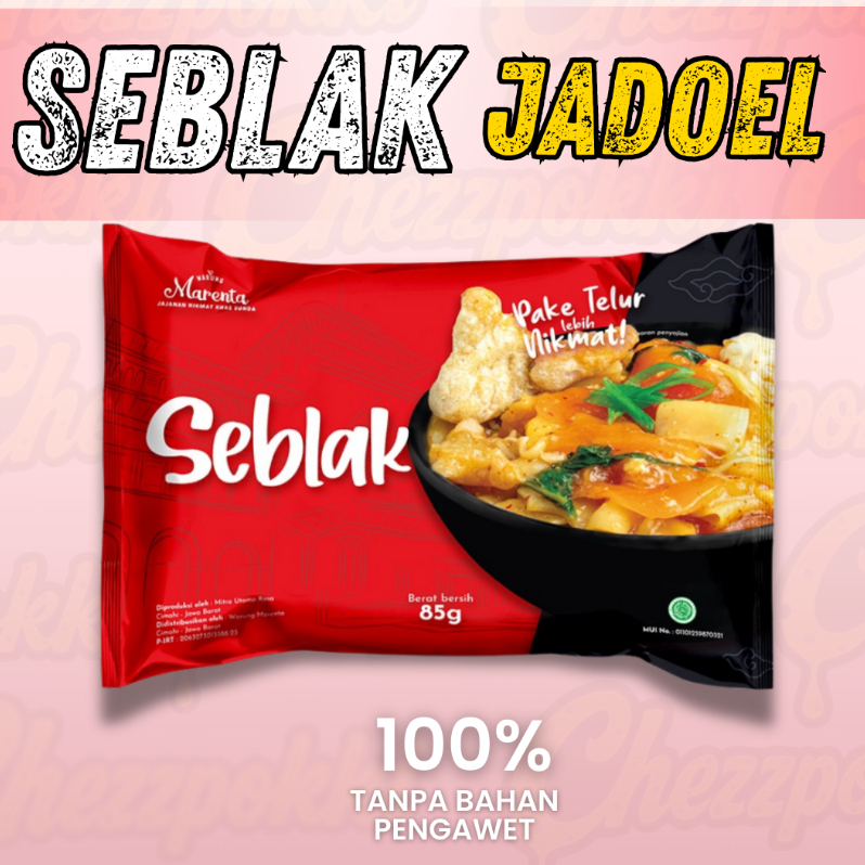 

Joyjan x Warung Marenta Seblak Instan Instant Komplit Bandung 85gr Viral Rempah Premium Original