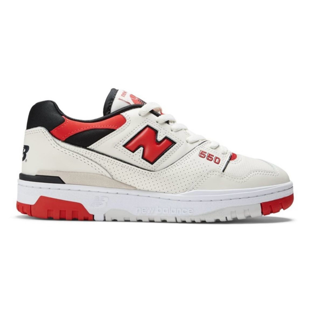 PRELOVED NEW BALANCE 550 Sea Salt Red White / new balance wanita Authentic