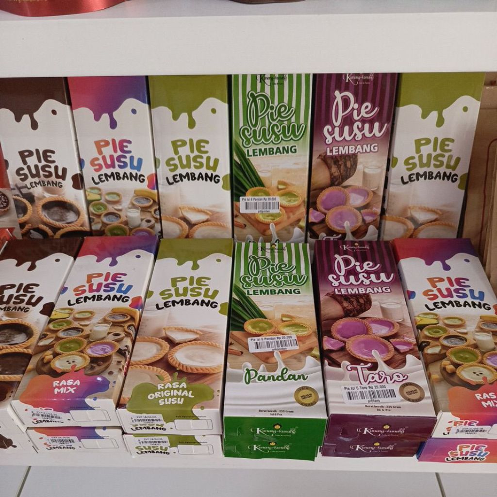 

PROMOO, PIE LEMBANG ISI 6, 3 BOX 58rb