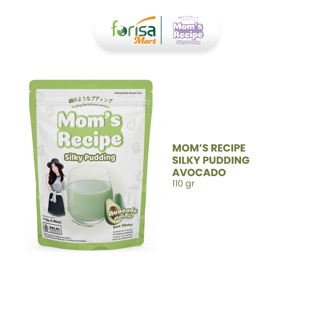 

Mom's Recipe Silky Pudding Avocado POUCH 110 gr