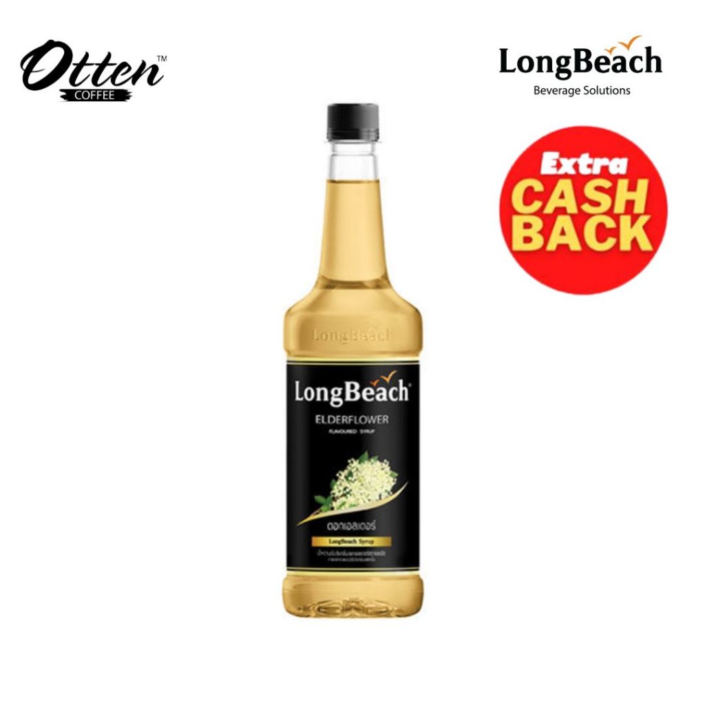 

LongBeach - Syrup Elderflower 740ml - Perasa Minuman Sirup Rasa Elderflower cocok untuk Horeca