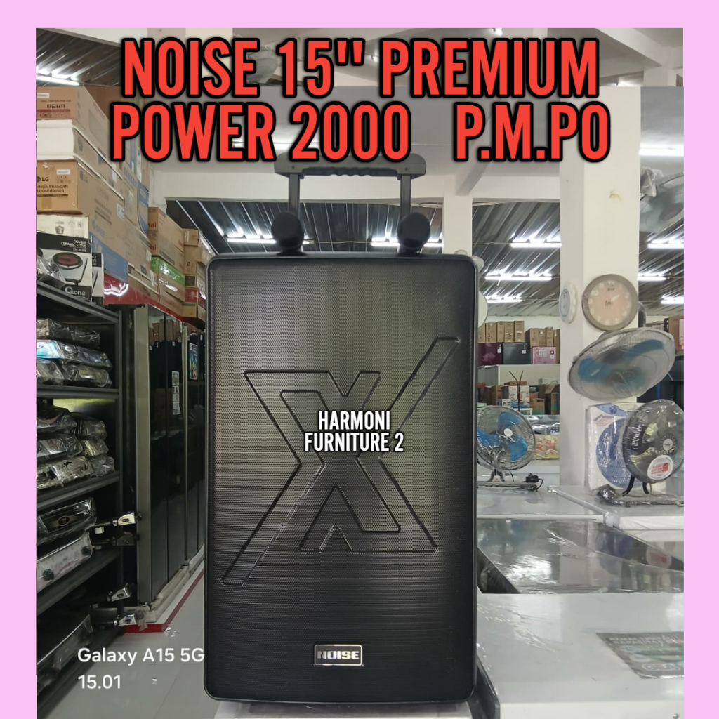 SPEAKER NOISE PREMIUM 15 INCH X BOOM SPEAKER PORTABLE WIRELESS NOISE 899 B PRO X 899b BOOM Original 