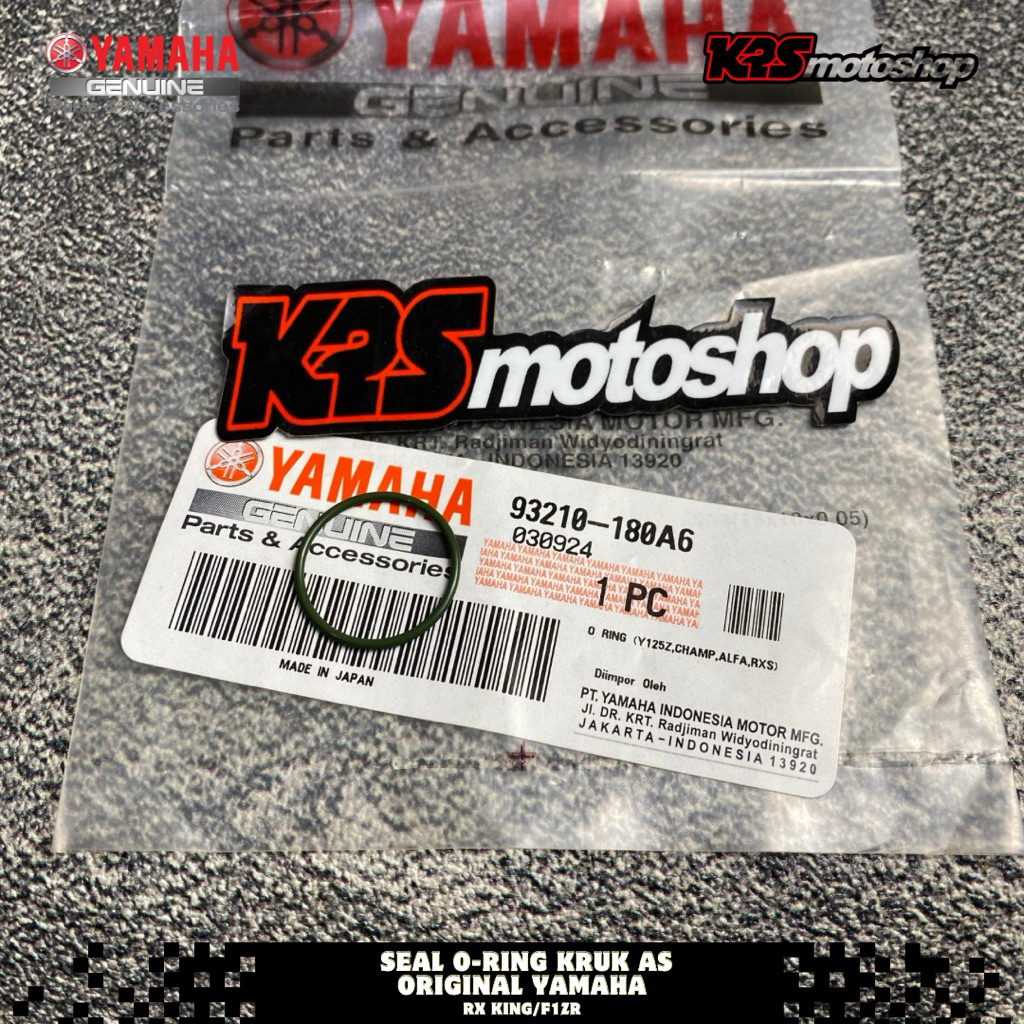 SEAL ORING KRUN KRUK KREK AS RXK RX KING RX K F1 F1 ZR F1ZR 93210-180A6