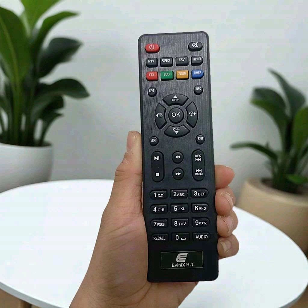 Remote TV | Suitable For STB Evenix Parabola DVB T2 Evinix H1