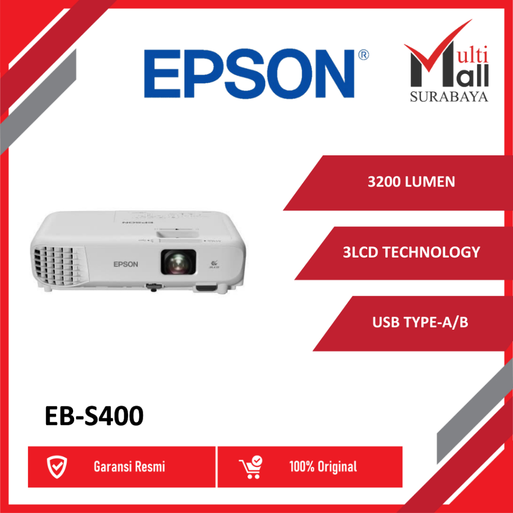Proyektor Epson EB-S400, 3LCD