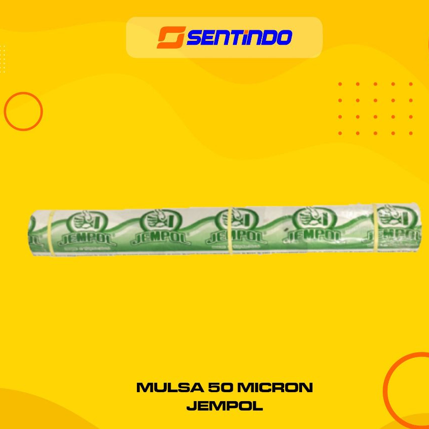 Mulsa 50 Micron - Mulsa tambak dan pertanian - Mulsa Cap Djempol - Mulsa 50 Micron Jempol 3x250m