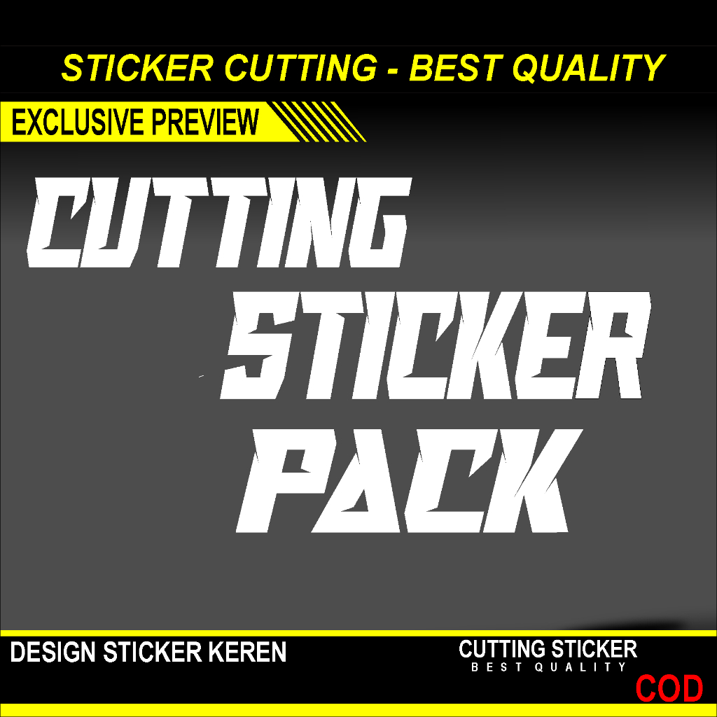 

SICKER CUTTING PACK