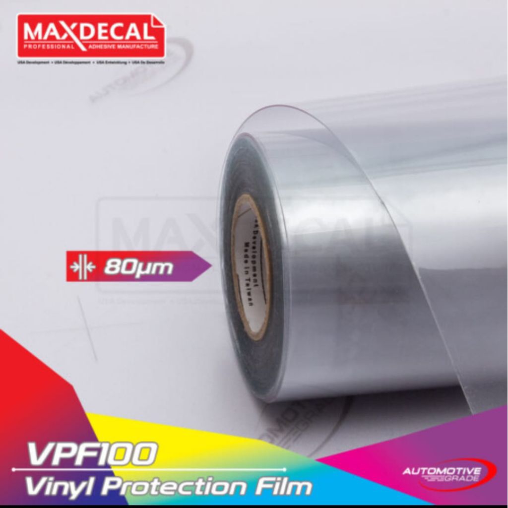 Laminasi MaxDecal VPF100 Glosy  / Matte Uk 1.27m