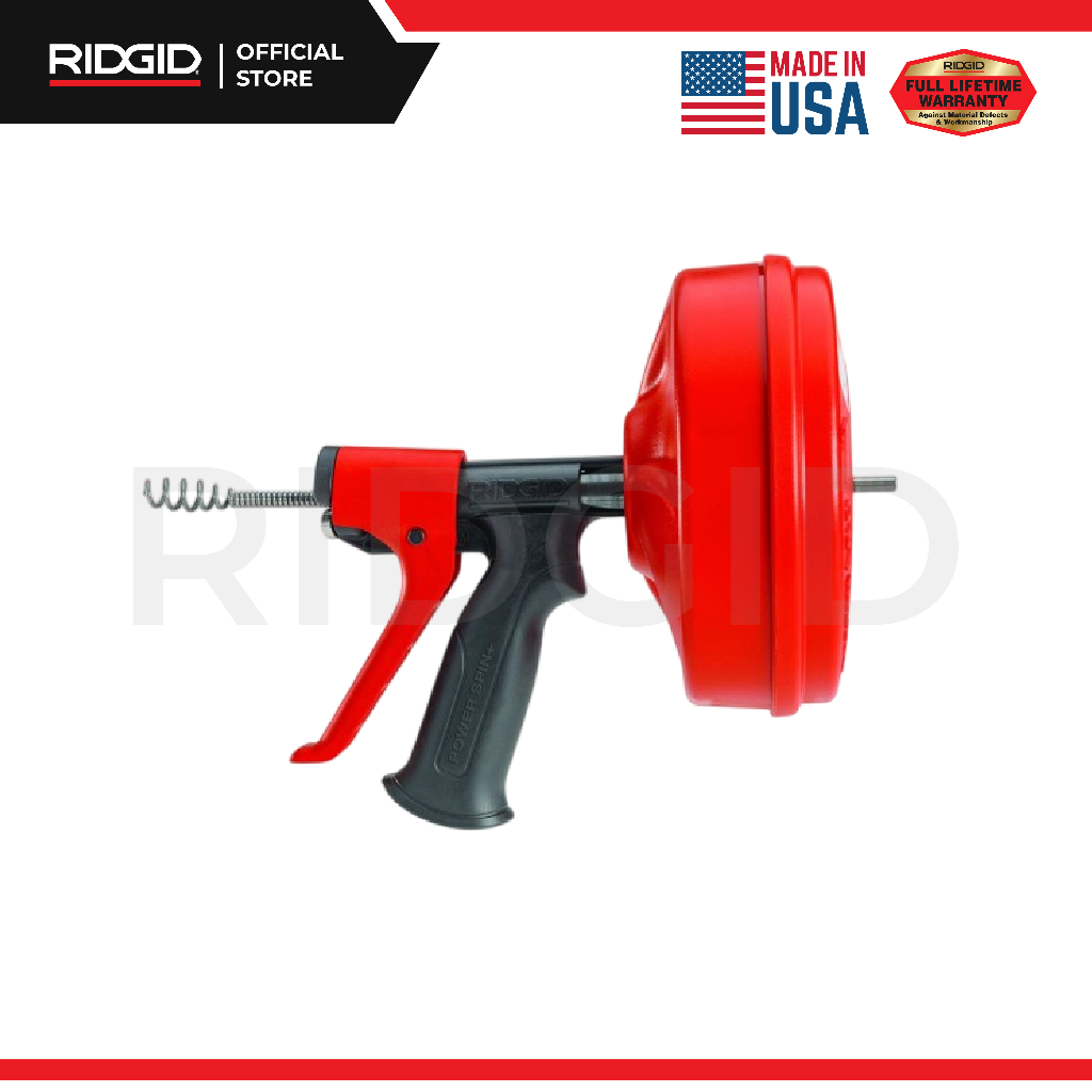 RIDGID Drain Cleaner Power Spin 57043