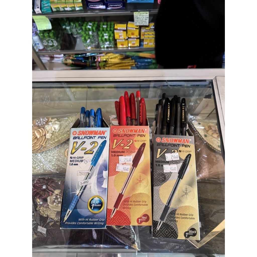 

PENA SNOWMAN (1 KOTAK ISI 12 )