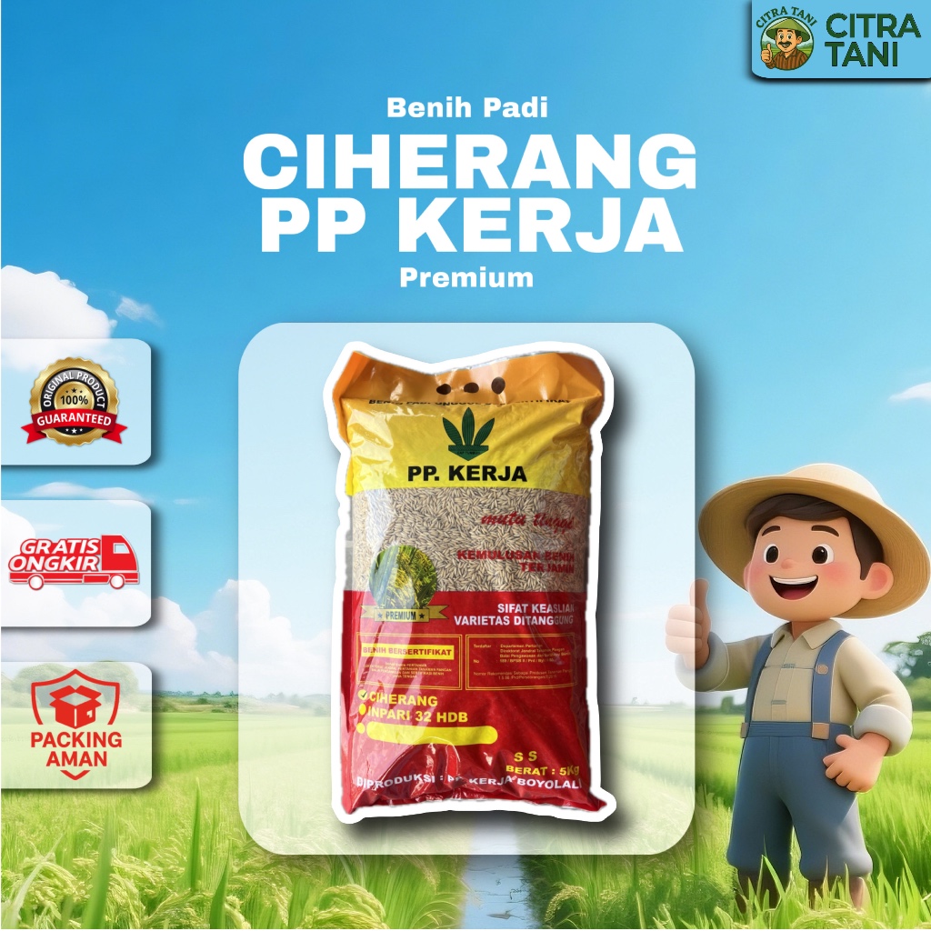 CIHERANG PP KERJA PREMIUM - Benih Padi dari Boyolali (Expired 6 April 2026)