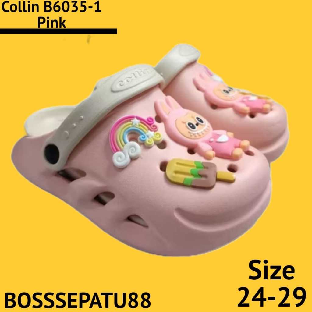 Collin B6035-1 Sendal Anak Permepuan Size 24-29