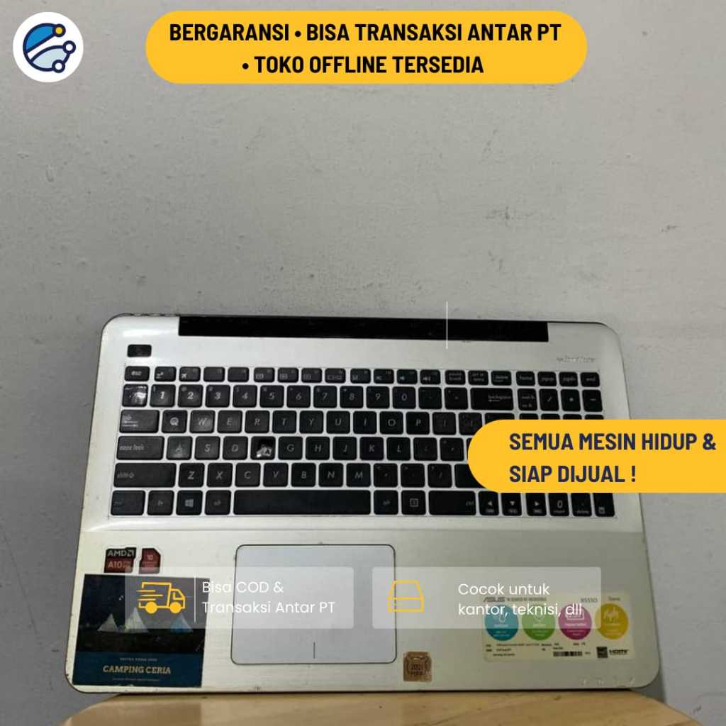 Baterai Laptop / Battery Laptop / Batre Laptop / Accu Laptop / Lithium Battery Pack / Li-ion Battery