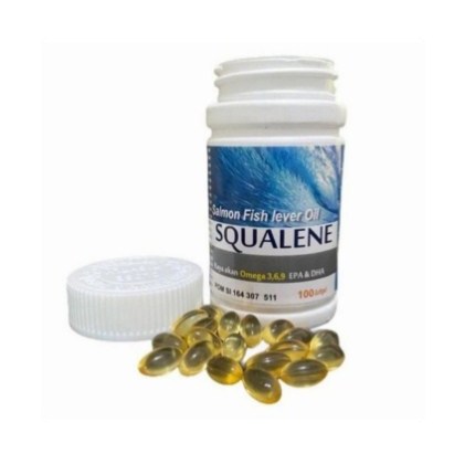 Squalene Salmon Fish Liver Oil - Minyak Ikan Salmon