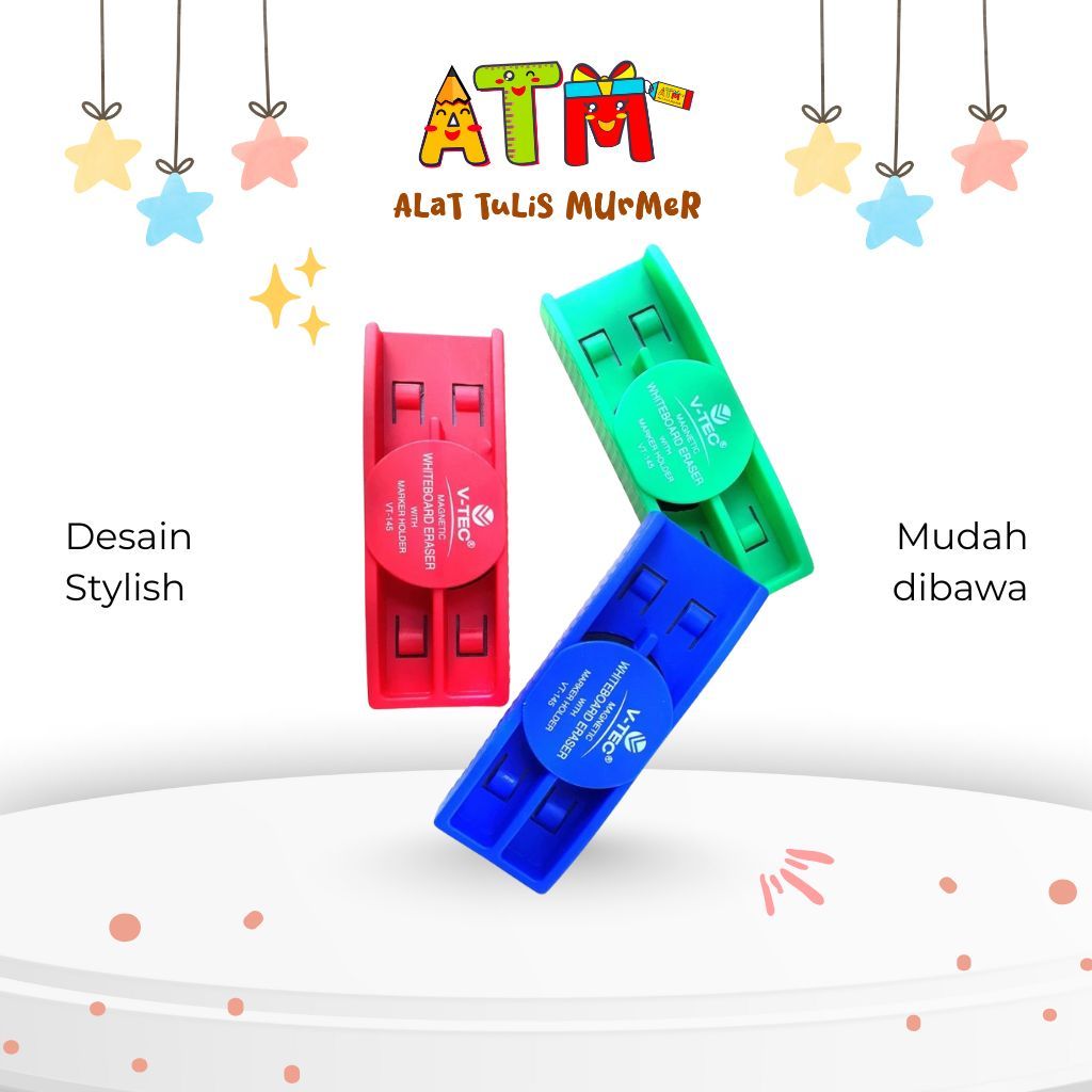 

Whiteboard eraser/Penghapus Papan Tulis/Vtec Penghapus Papan WB VT-145