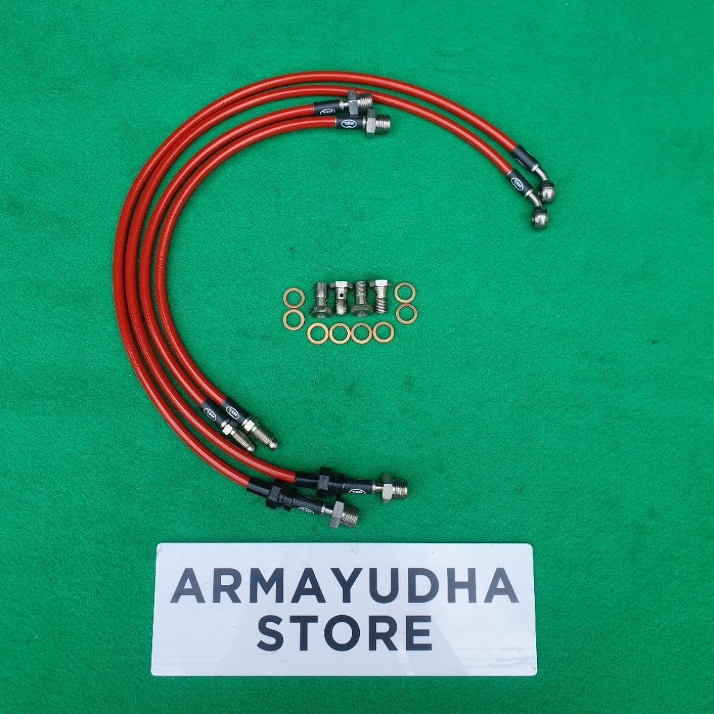 Selang rem racing HEL BMW F30 F32 khusus untuk BBK big brake kit