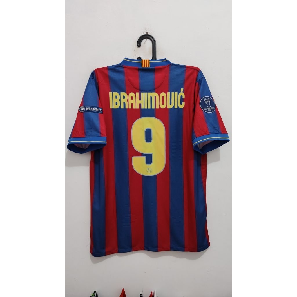 jersey retro Barca Ibrahimovic size L
